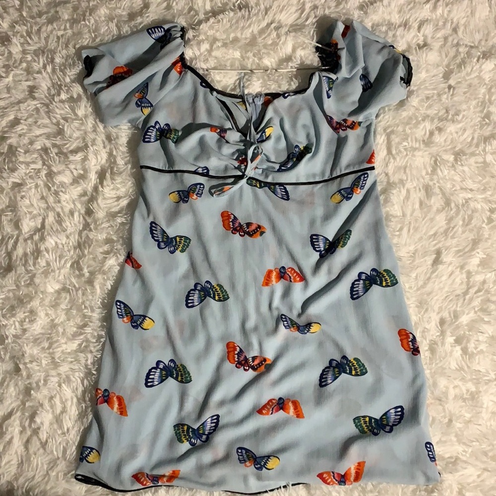 Betsey Johnson UO butterfly doll dress.